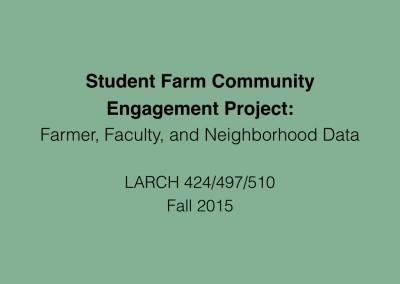 Community Engagement Research