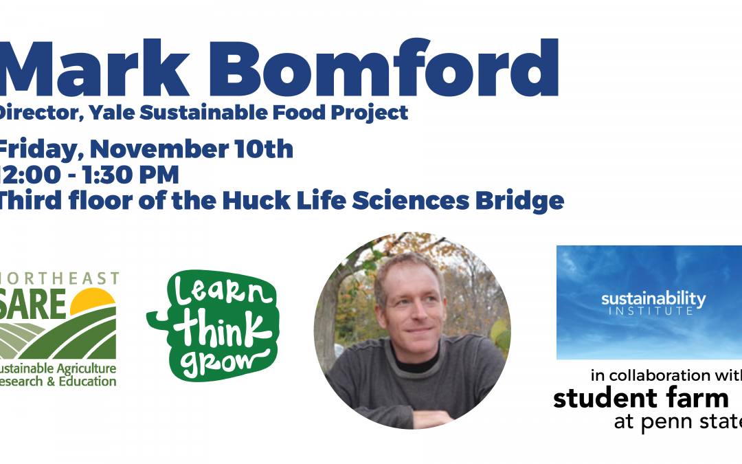 Guest Speaker: Mark Bomford, Yale University