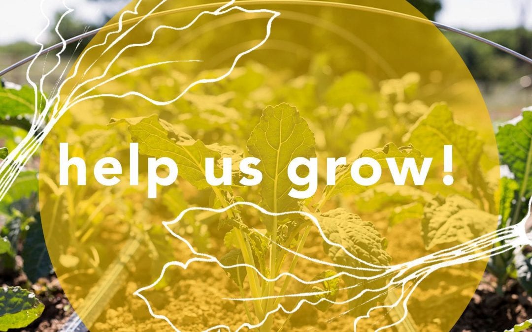 Help Us Grow!